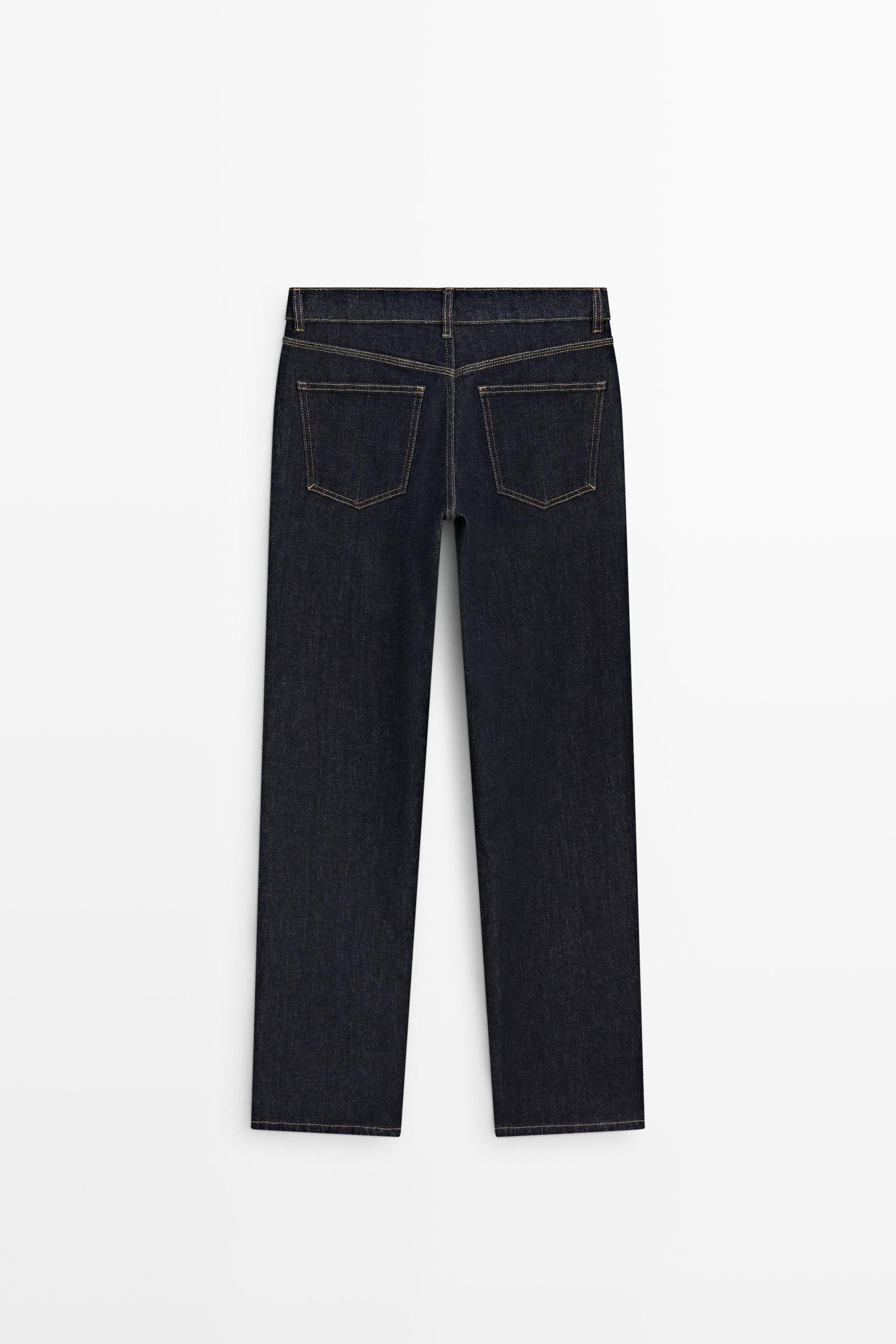 Jean straight taille moyenne